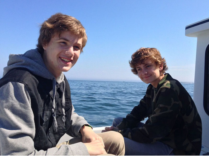 Alex Taylor (left) and Gavin Clark. (Courtesy photo)