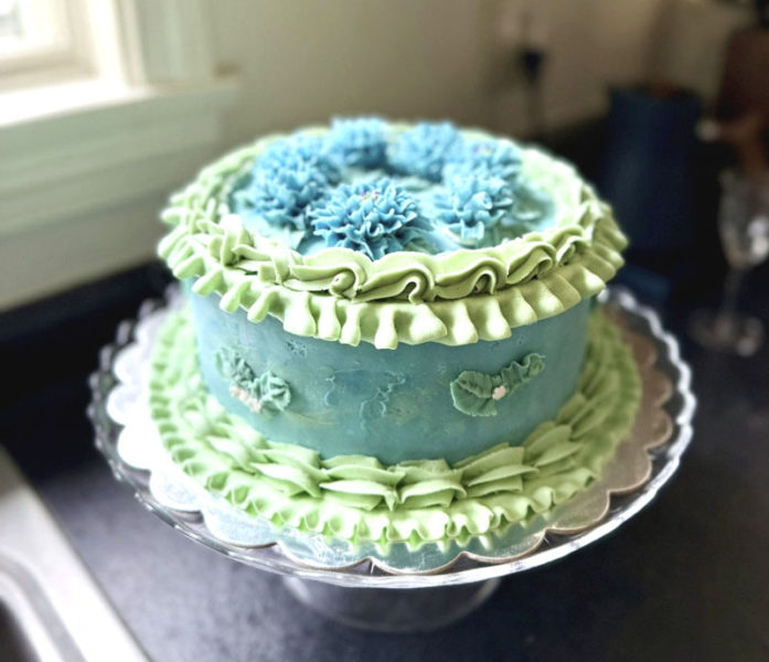 Melody Sirois and Florence Martinez use their individual skills to bake and decorate custom cakes and cupcakes. The pair opened 2 Sugar Mamas in June of this year after a chance conversation brought them together. (Courtesy photo)