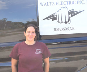 Beginning her electrician's career as a 14-year-old, Breanna Lawrence is now the president of Waltz Electric Inc., a company her father Arthur Waltz founded in 1998. This summer, the father-and-daughter duo switched positions on the company's corporate board. Waltz is now the companys vice president. (Sherwood Olin photo)