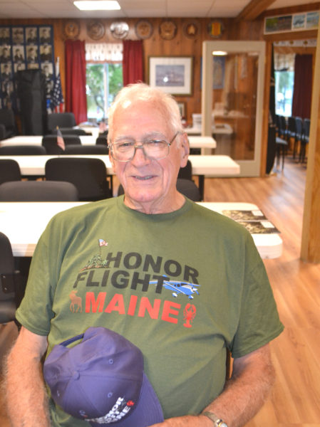 U.S. Navy veteran William Cossette (Charlotte Boynton photo)