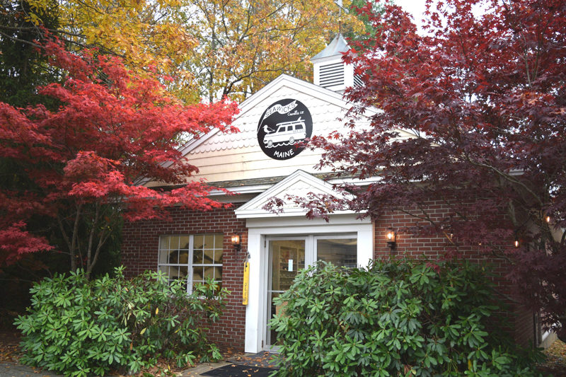 Seawicks Candle Co., at 289 Route 1 in Edgecomb. Until the store is fully staffed, owner Michael Gaffney said the yellow buoy outside will signal when the store is open. (Ali Juell photo)