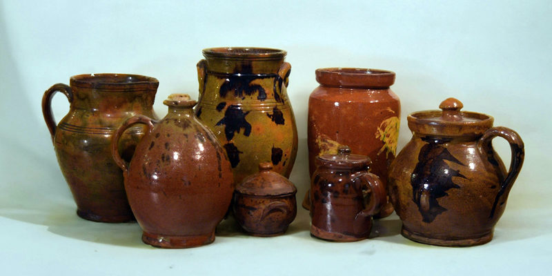 Redware, which dates back to the 18th and 19th centuries, is Maine's oldest pottery. Hank and Linda Nevins will discuss the pottery during a presentation on Sunday, Oct. 19. (Photo courtesy Bremen Historical Society)