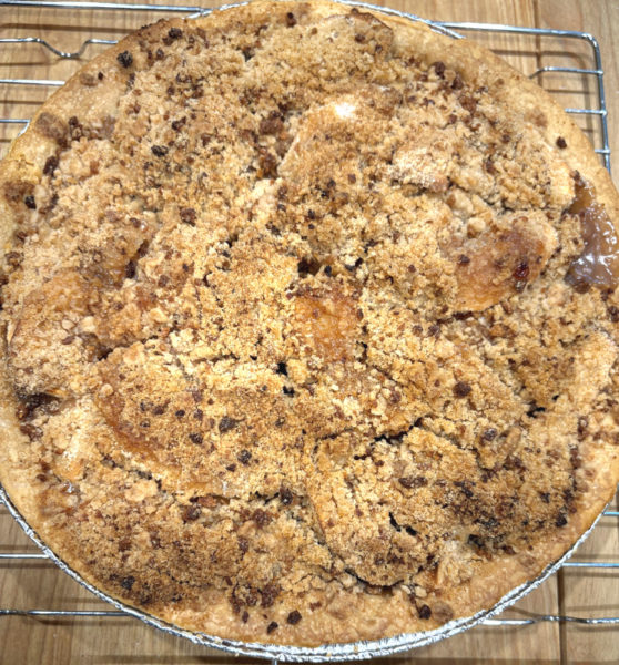Apple-walnut pie (Photo courtesy I. Winicov Harrington)