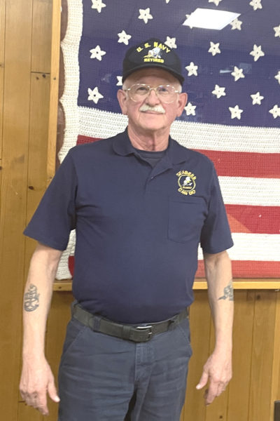 Retired Chief Petty Officer Paul Mosely chose to enlist in the Navy rather than wait to be drafted in 1971. Although the Vietnam War was unpopular at the time, Moseley said not serving his country was never an option. (Sherwood Olin photo)