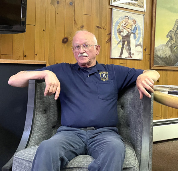 Paul Mosely served 22 years in U.S. Naval Construction Forces, or Seabees, building or repairing military infrastructure projects all over the world. Mosely enjoyed military service and said he found it difficult to lower his professional standards in civilian life. (Sherwood Olin photo)