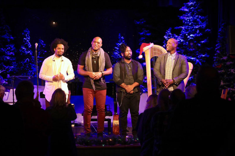 The Sons of Serendip at their last show at the Opera House in Boothbay Harbor in 2022. (Photo courtesy Robert Mitchell)