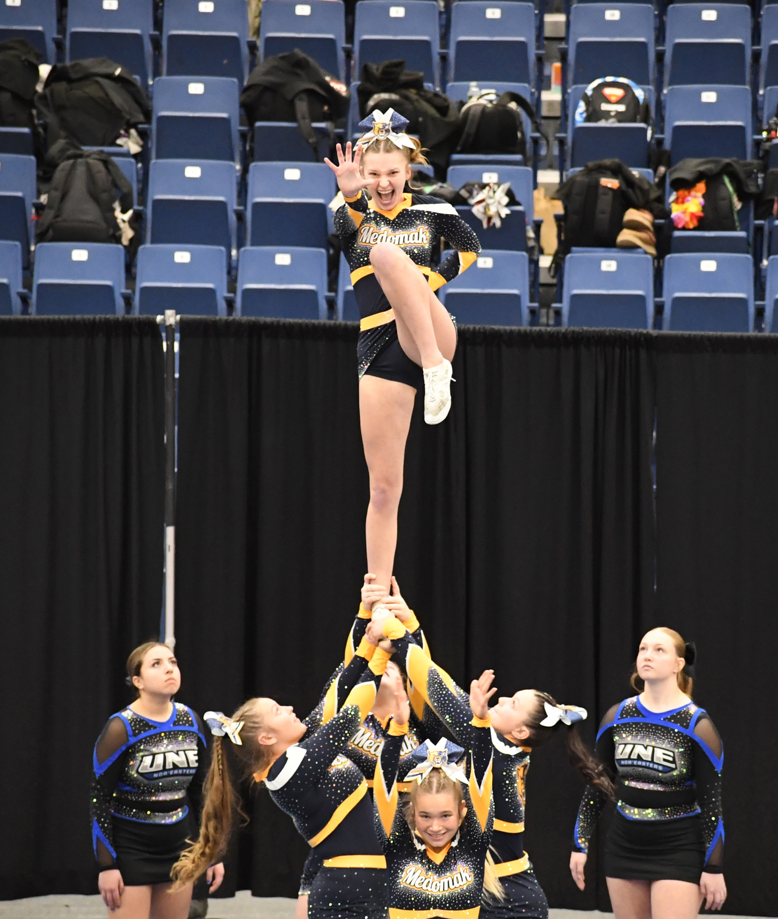 Medomak Valley Wins KVAC Cheering Championship - The Lincoln