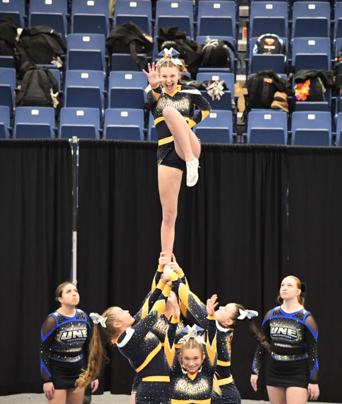 Medomak Valley Wins KVAC Cheering Championship - The Lincoln