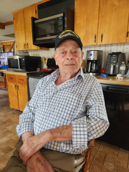 All are invited to join family and friends to celebrate Jimmy Poland's 90 trips around the sun. (Photo courtesy Lori Crook)