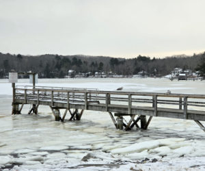The harbor is looking pretty empty and desolate. (Photo courtesy Lori Crook)