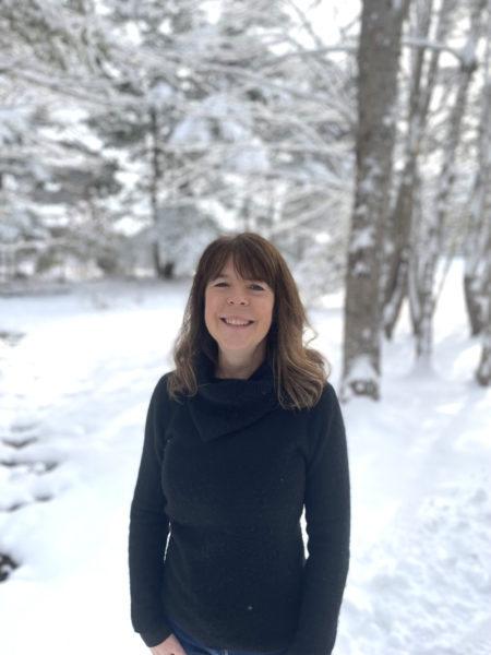 Paula Schuster doesnt mind the snow outside her Jefferson home. When she is not at work, teaching third grade at the Nobleboro Central School, Schuster said she likes to be at home where she takes every excuse she can to get outside. (Photo courtesy Rachael Schuster)
