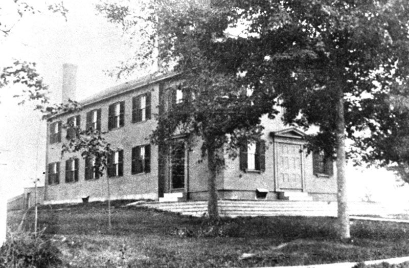 Lincoln Academy in 1890. This year, the school is celebrating its 225th anniversary, making it the fourth oldest secondary school in Maine. (Photo courtesy Newcastle Historical Societys Dinsmore-Flye Collection)