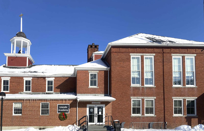 Lincoln Academy in Newcastle. The school is celebrating its 225th anniversary this year, making it the fourth oldest secondary school in the Maine. (Photo courtesy Jenny Mayher)