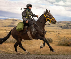 Competing in the Gaucho Derby in February, Jessie Dowling placed 15th out of a field of 40 international riders. The 500-kilometer race is billed as the "Toughest Horse Race in the World." (Photo courtesy The Equestrianists)