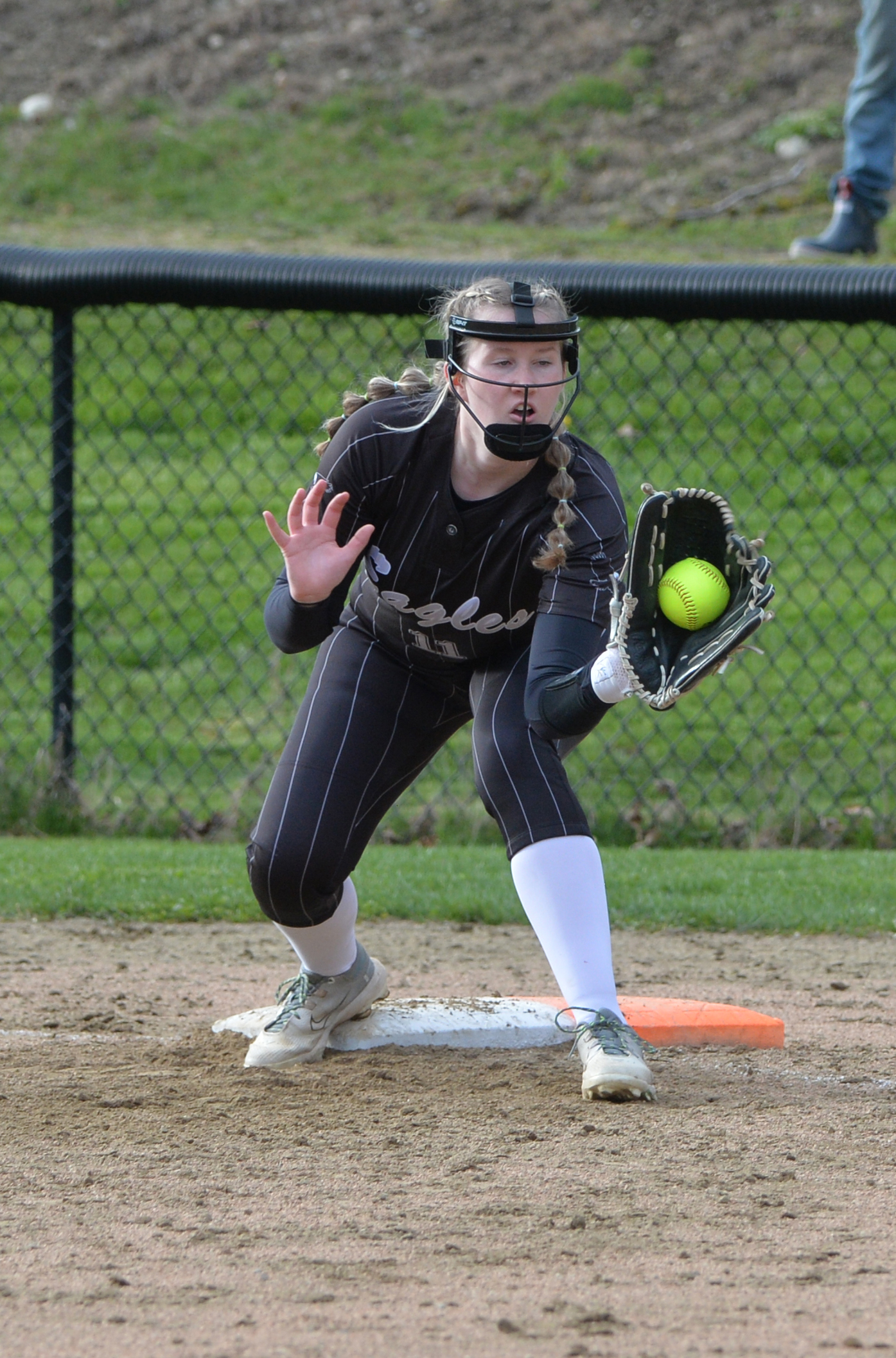 Freeport Softball Rallies in Seventh to Beat Lincoln Academy