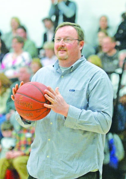 Medomak Vallety Athletic Director Matt Lash received the Maine Interscholastic Athletic Administrator Association's Robert Lahey Athletic Administrator of the Year Award last weekend. (Paula Roberts photo, LCN file)