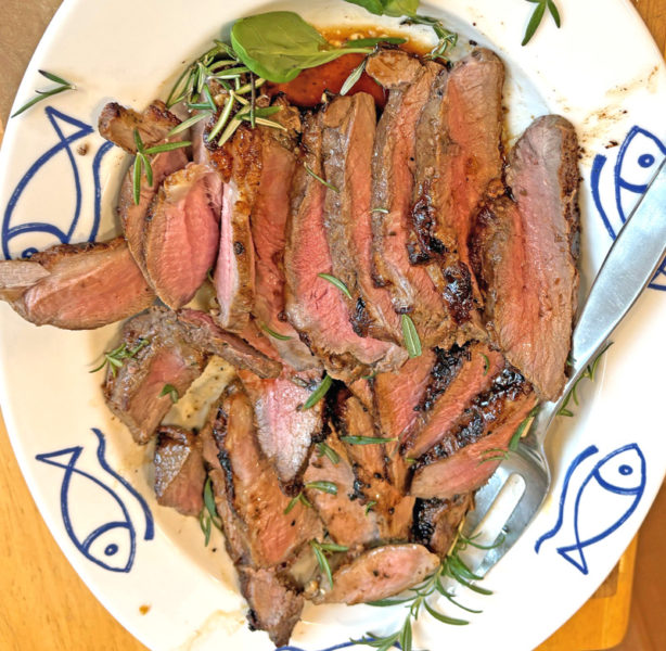 Butterflied leg of lamb (Photo courtesy I. Winicov Harrington)