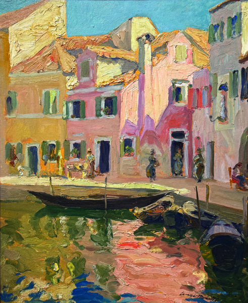 "Burano, 1924," by Luigi Moretti (Courtesy photo)