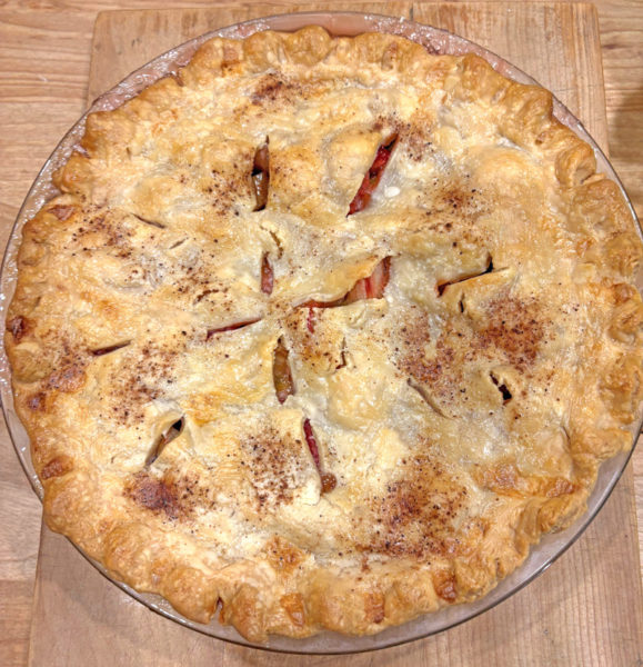 Strawberry-rhubarb pie (Photo courtesy I. Winicov Harrington)