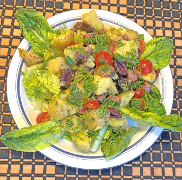 Provençal beef and potato salad (Photo courtesy I. Winicov Harrington)