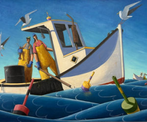 "Summer Catch," by David Witbeck (Courtesy photo)
