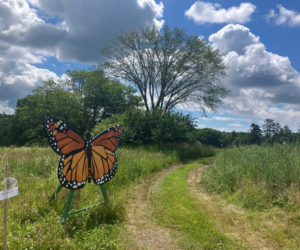 A piece by Catherine McLetchie, of The Good Supply in Inn Along the Way's "Flights of Fancy" installation. (Photo courtesy Jane Bjerklie-Barry)